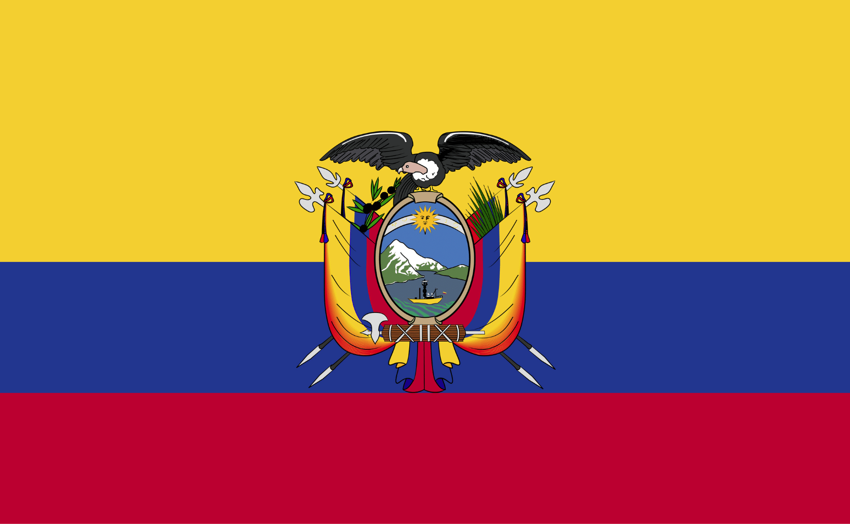 Ecuador Flag Paul Turner