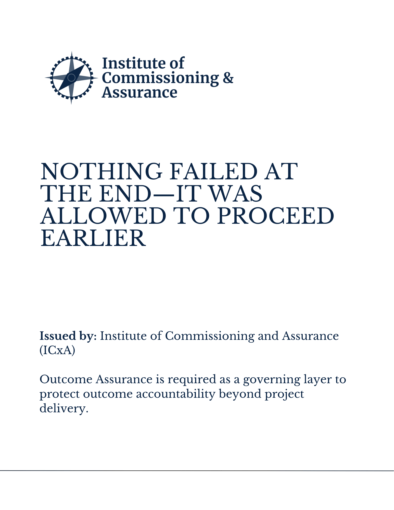 39- Nothing Failed at the End—It Was Allowed to Proceed Earlier Paul Turner